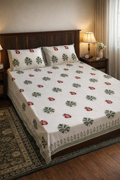 Anar Vatika Bedsheet