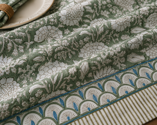 Botanical Heritage Table Cover