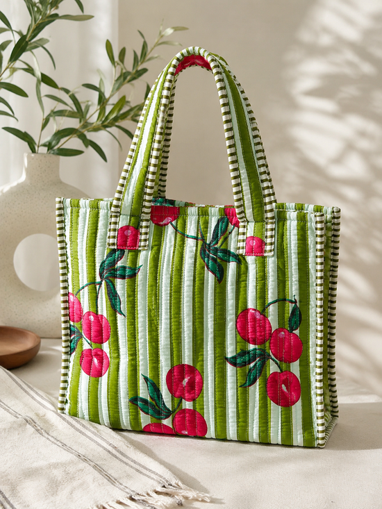 Cherry Grove Small Tote Bag
