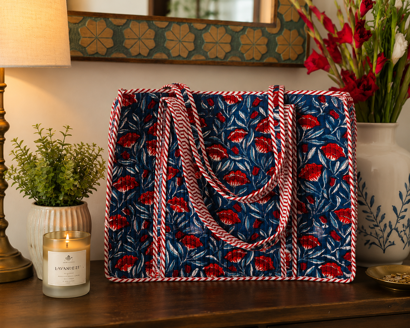 Poppy Lane Tote Bag