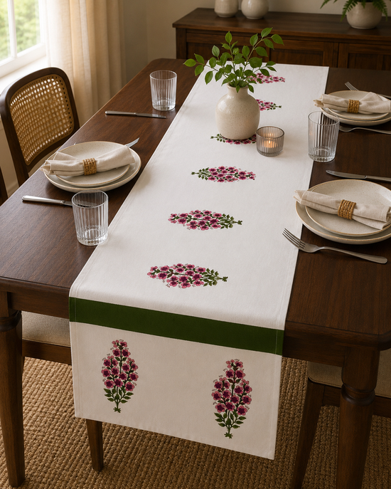 Garden Bloom Table Runner