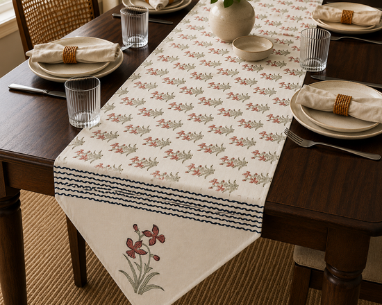 Petal Breeze Table Runner