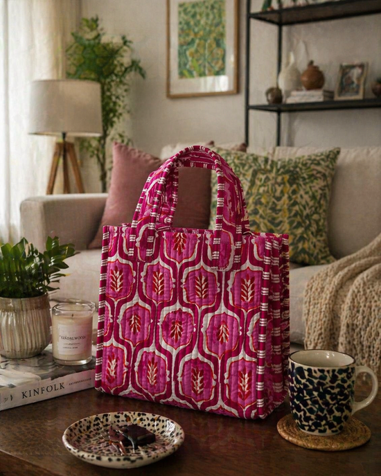 Bloom Blush Small Tote bag
