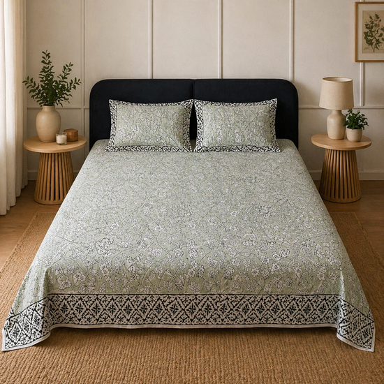 Delicate Vines Bedsheet Superkingsize