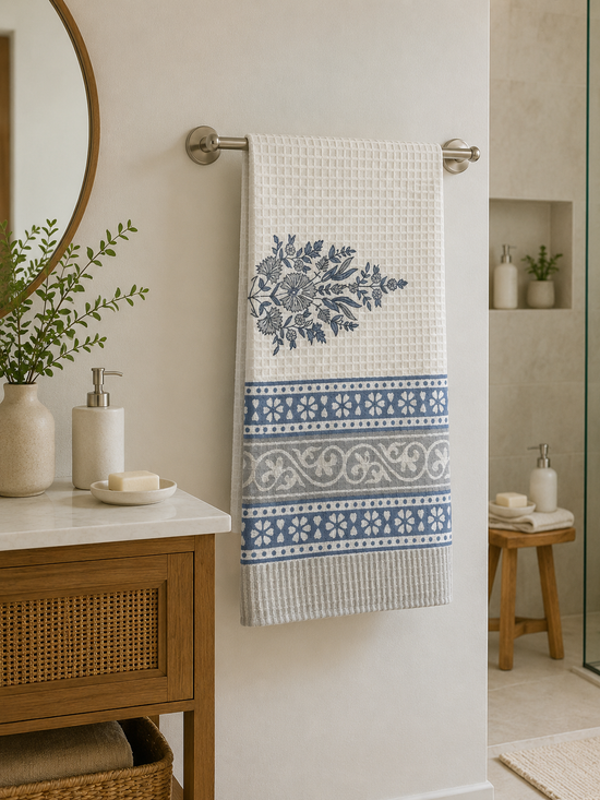 Neel Vatika Waffle Bath Towel
