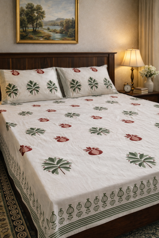 Anar Vatika Bedsheet