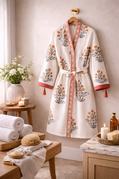 Nirvana Waffle Weave Bath Robe