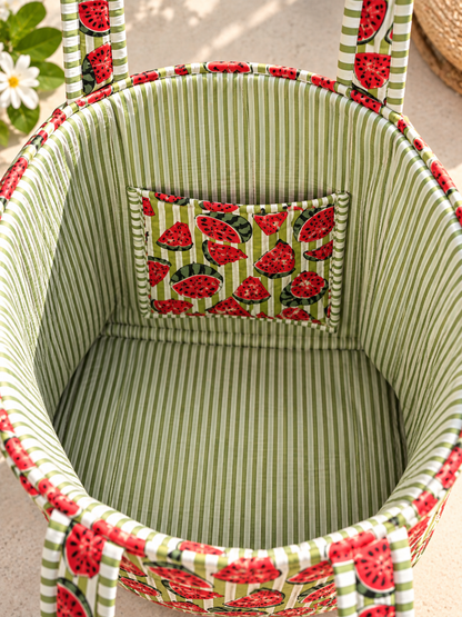 Watermelon Fiesta Tote Bag