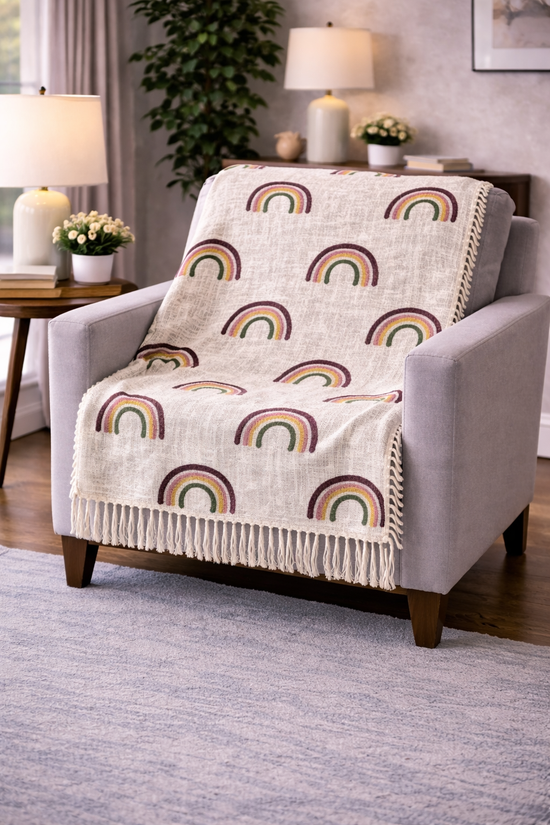 Rainbow Reverie Throw
