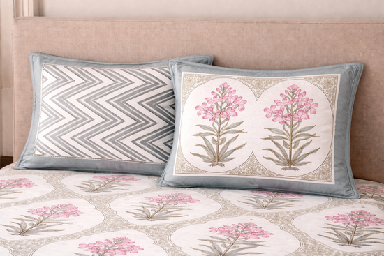 Gulabi Arch Cotton Bedsheet