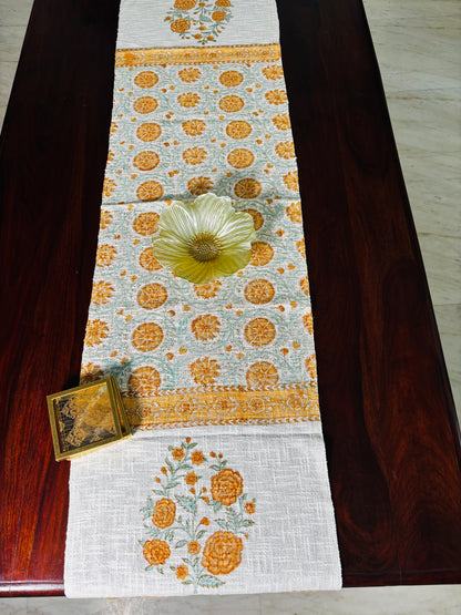 Yellow Bloom Table Runner