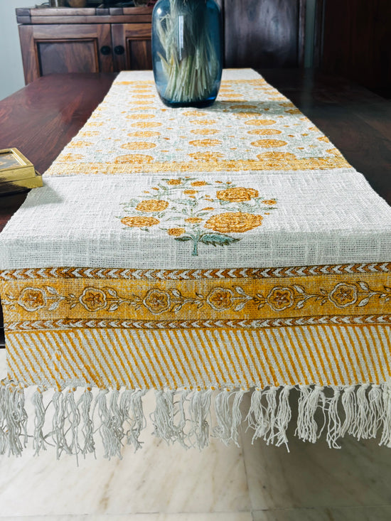 Yellow Bloom Table Runner
