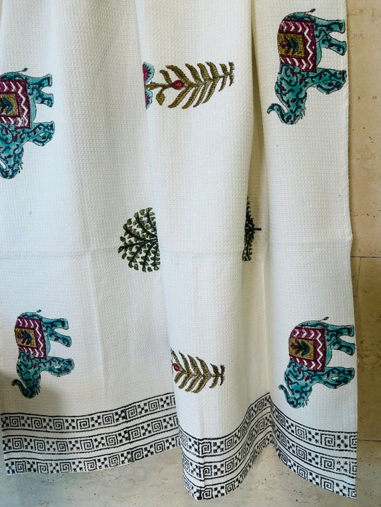 Elephant Oasis Bath Towel