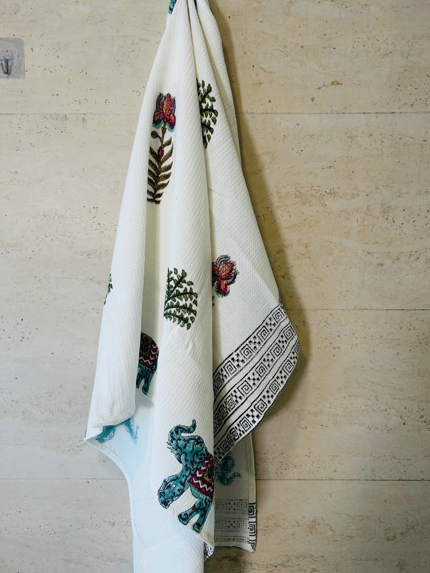 Elephant Oasis Bath Towel