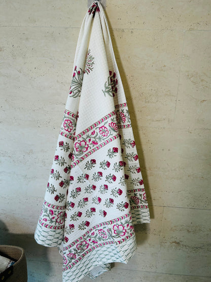 Rosey Retreat Bath Towel