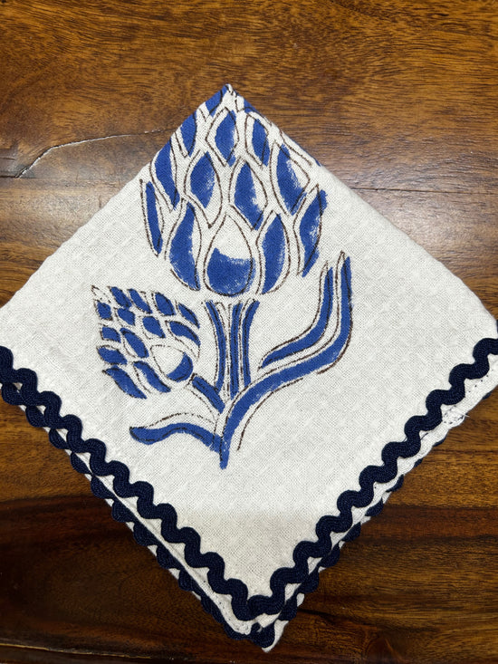 Waffle Bloom Face Napkins