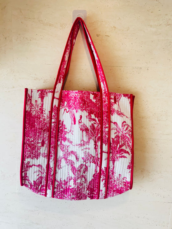 Rose Petal Tote Bags