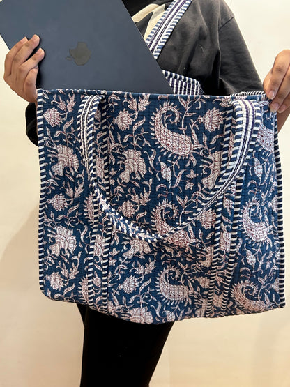 Jaipur Bloom Tote Bag