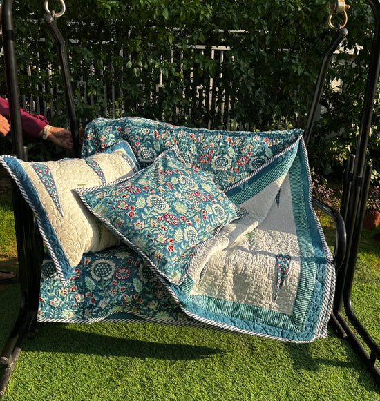 Woodland Retreat Quilted Bedcover
