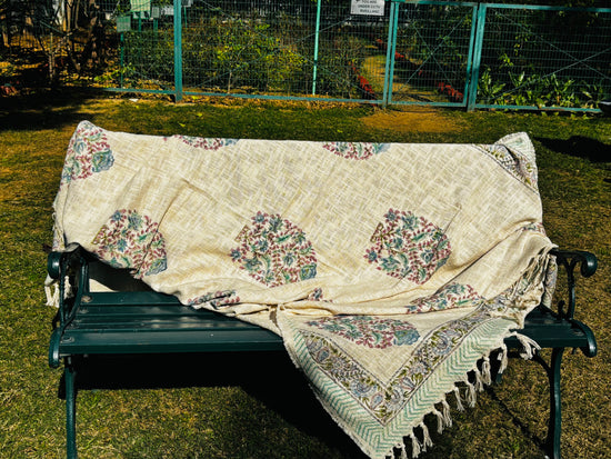 Blooming Borders Throws