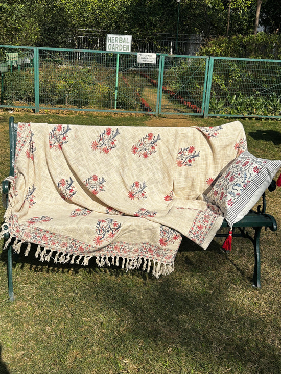 Floral Harmony Throws
