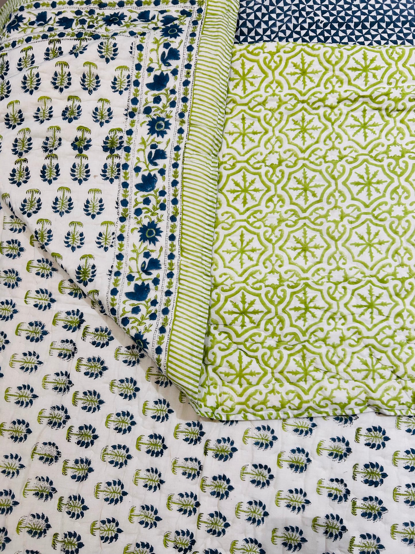 Harit Neel Blossom Quilt