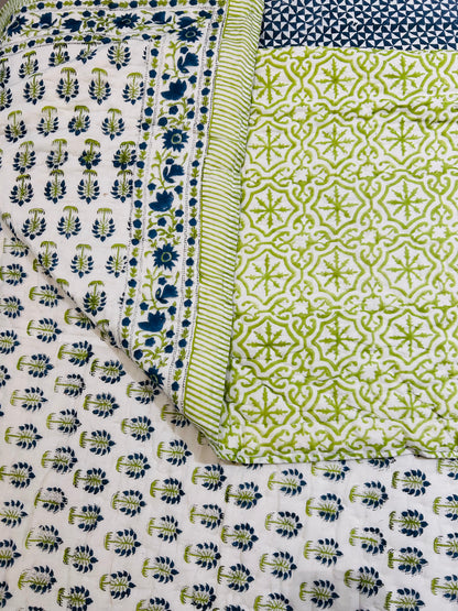 Harit Neel Blossom Quilt