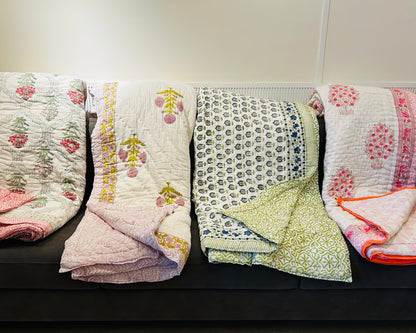 Harit Neel Blossom Quilt