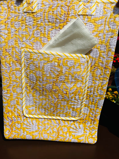 Sunflower Quilted Bag ( Carry On Bag )