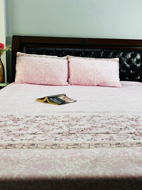 Pastel Pink Perfection Bedsheet