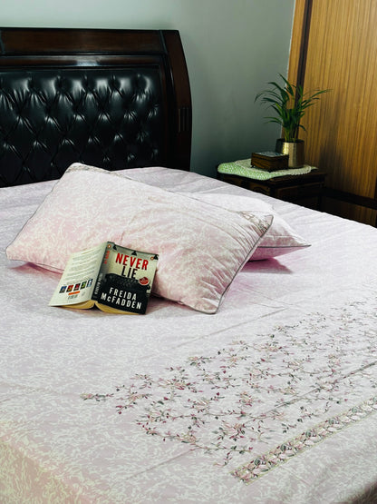 Pastel Pink Perfection Bedsheet