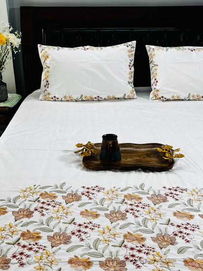White Whispers Bedsheet