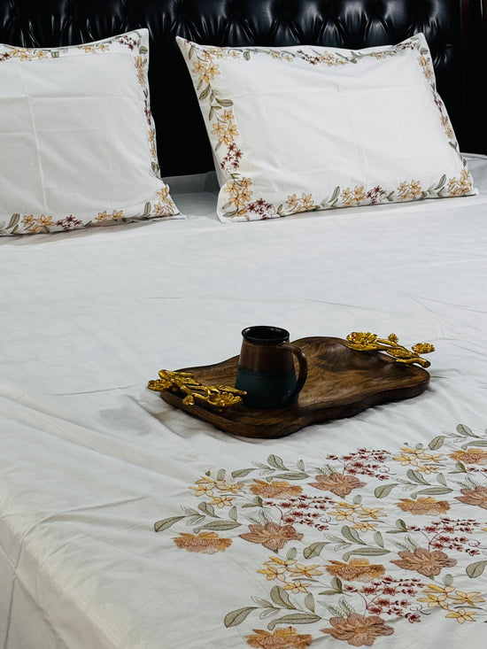 White Whispers Bedsheet