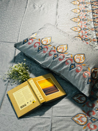 Jacquard Embroidery Bedsheet