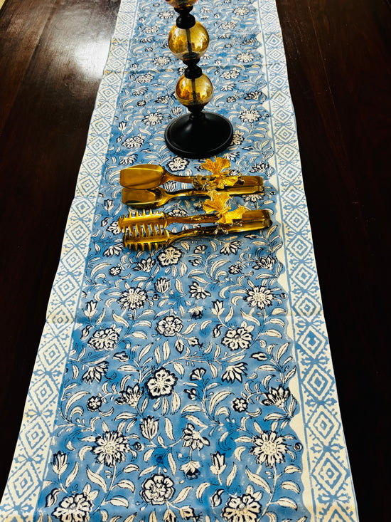 Serene Oasis Table Runner