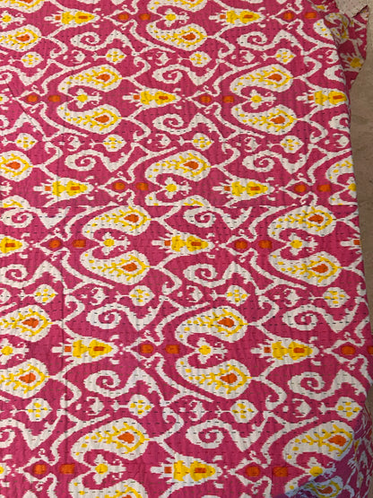 Rangrez Kantha Bed Cover