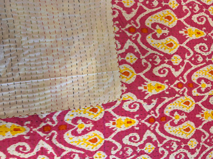 Rangrez Kantha Bed Cover