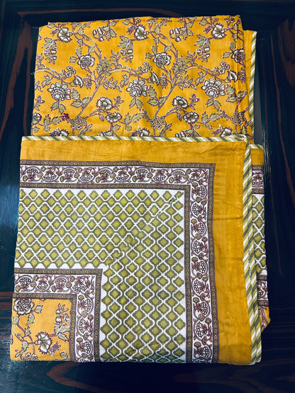 Global Meadow Jaipuri Cotton Dohar ( Double Bed)