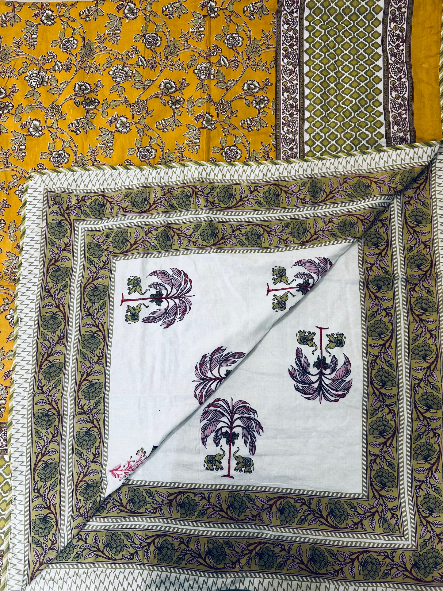 Global Meadow Jaipuri Cotton Dohar ( Double Bed)