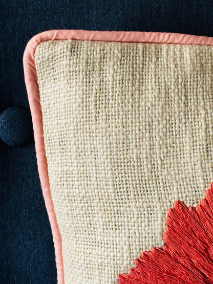 Peach Perfection Tufted Cushion Covers (Set Of 2)