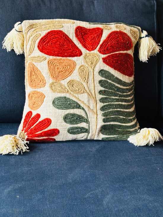 Bohemian Tufted Cushion Covers (Set Of 2)