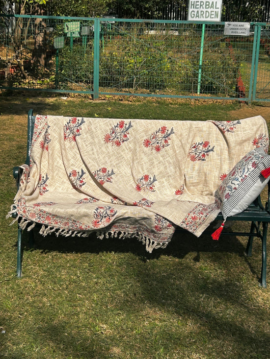 Floral Harmony Throws