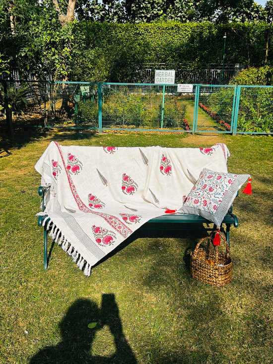 Floral Retreat Throws