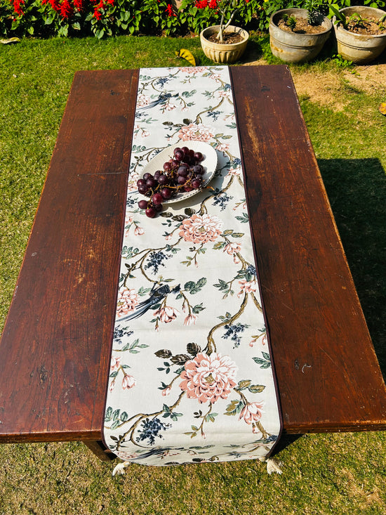 Table Runner - Floral modern print