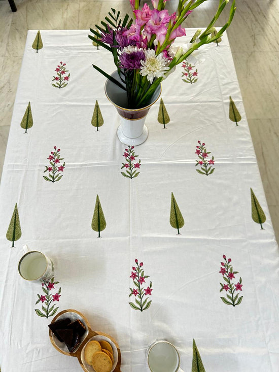 Jaipur Bloom Table Cover