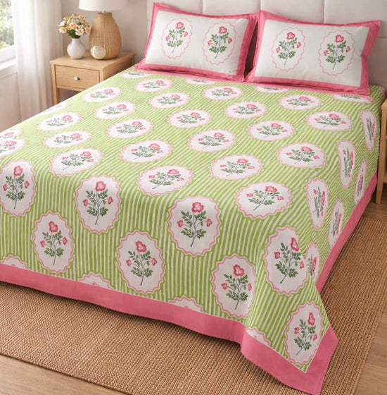 Blush Garden Bedsheet