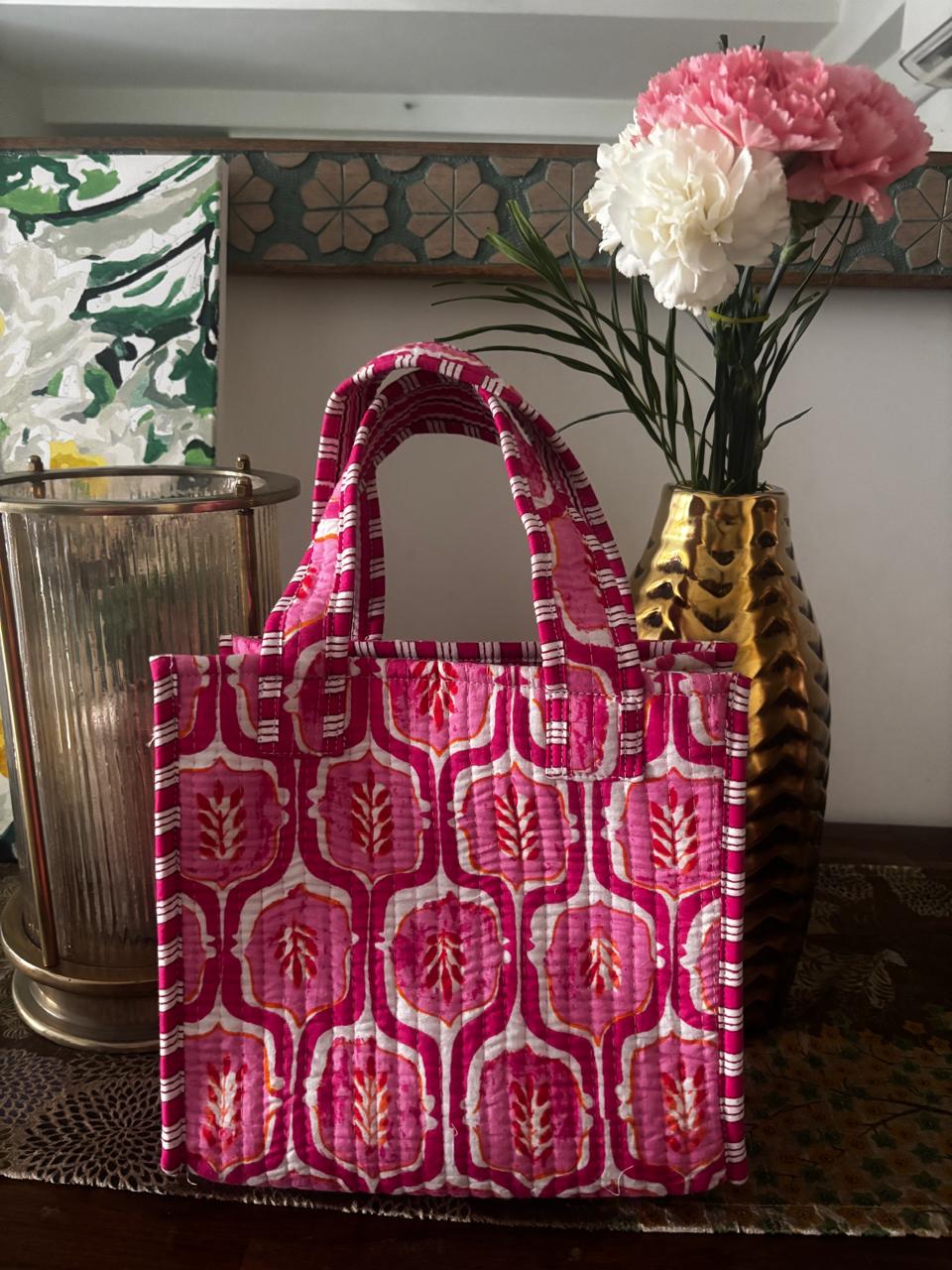 Bloom Blush Small Tote bag