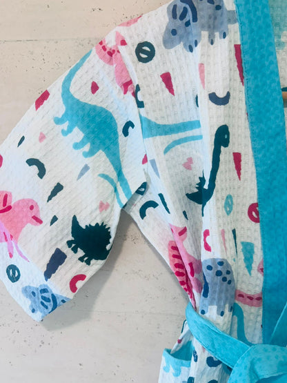 Big Dino Adventure Kids Bath Robe ( 5-8 years)