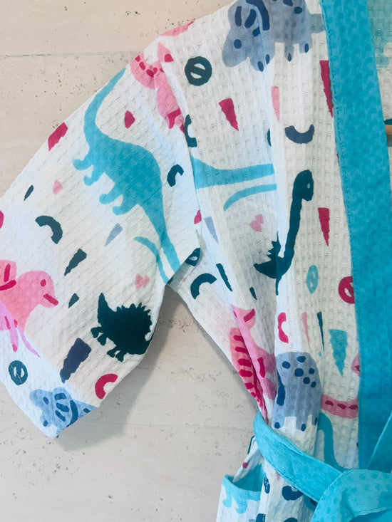 Big Dino Adventure Kids Bath Robe ( 2-4 years)