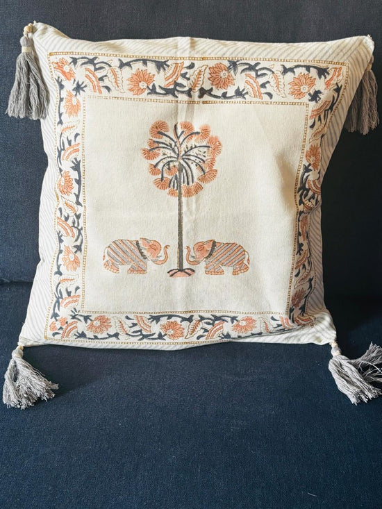Majestic Elephant Cushion Covers (Set Of 2)